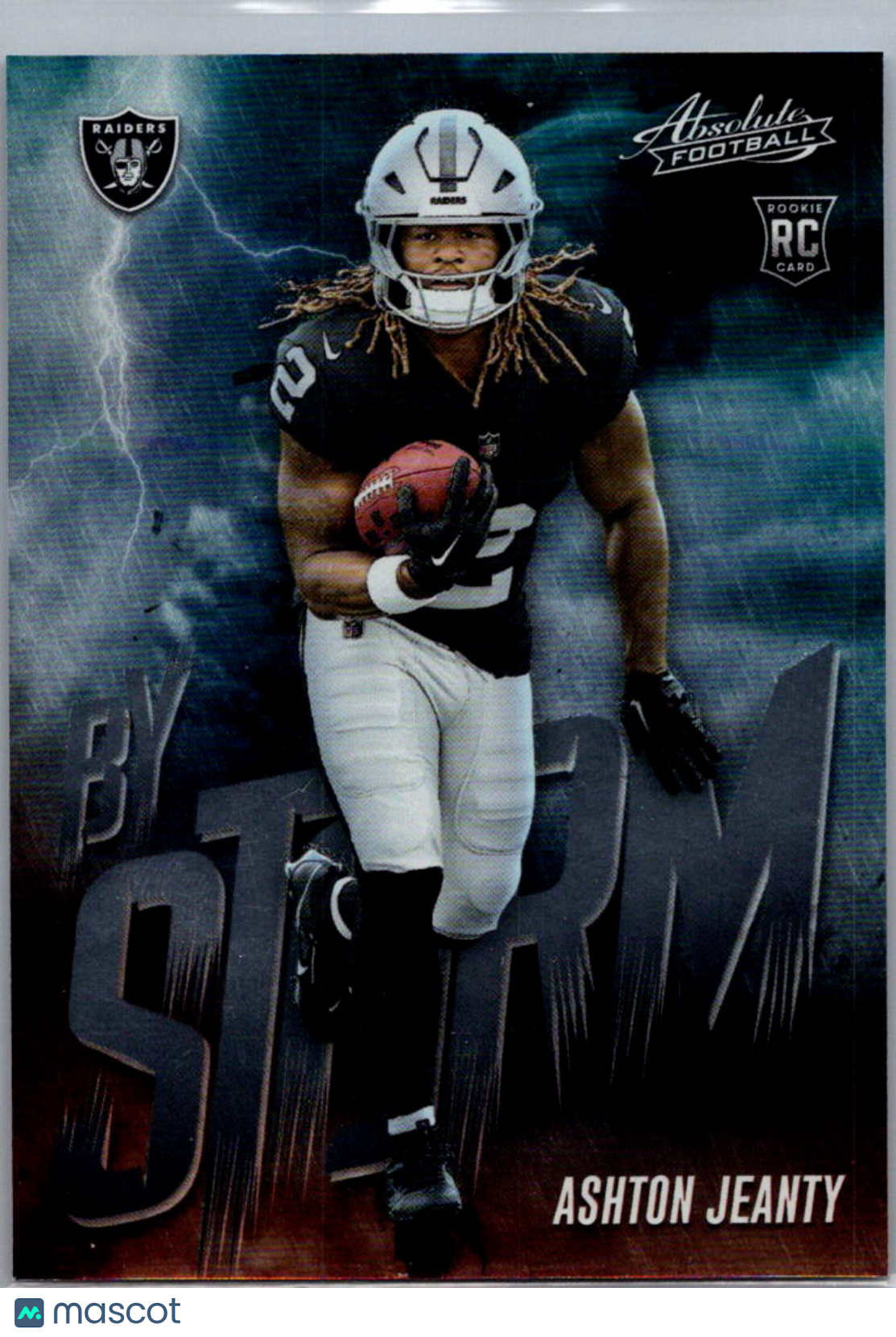 2025 Panini Absolute Football Ashton Jeanty #1 By Storm RC