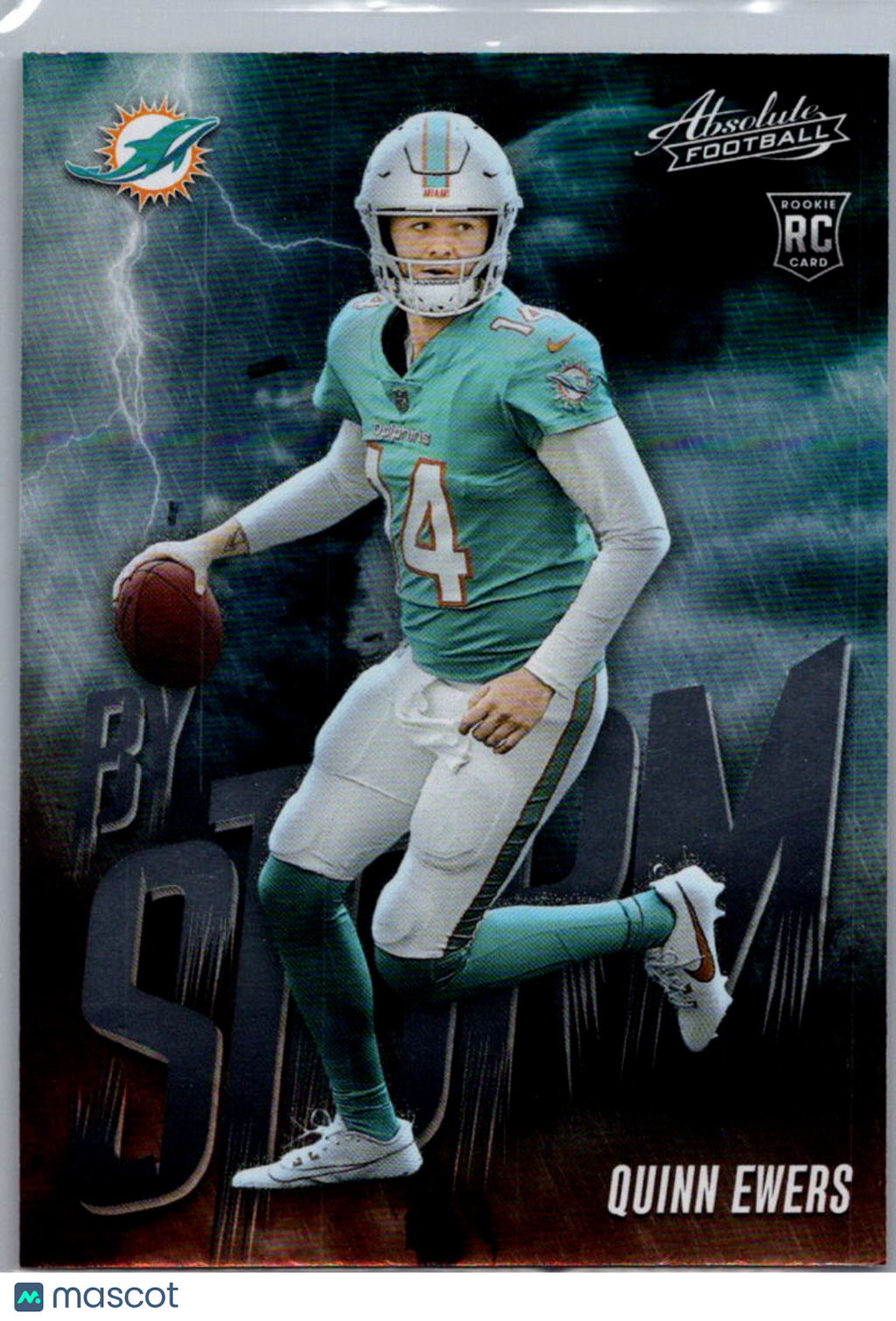 2025 Panini Absolute Football Quinn Ewers #13 By Storm RC
