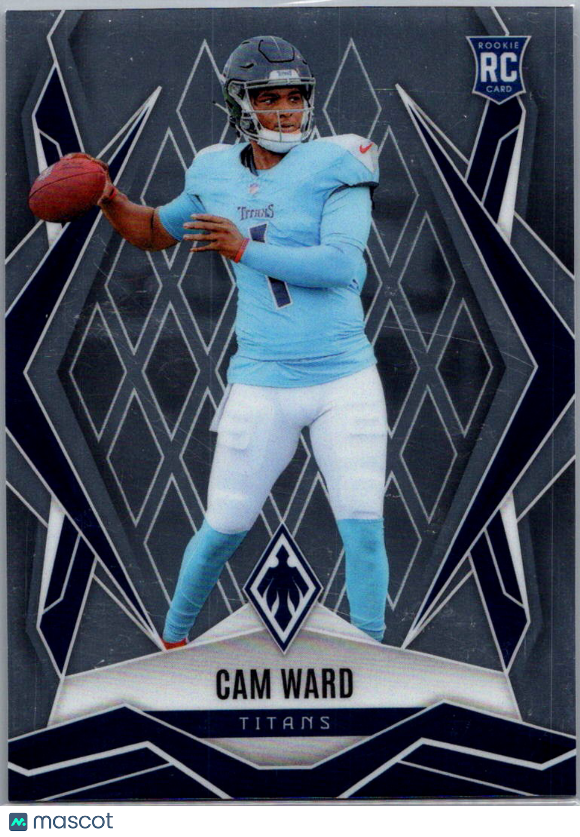 2025 Panini Phoenix Football Cam Ward #194 RC