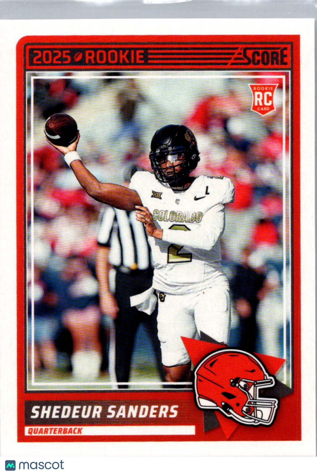 2025 Panini Score Football Shedeur Sanders #15 RC