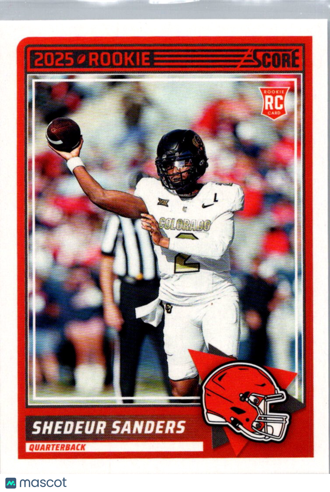 2025 Panini Score Football Shedeur Sanders #15 RC