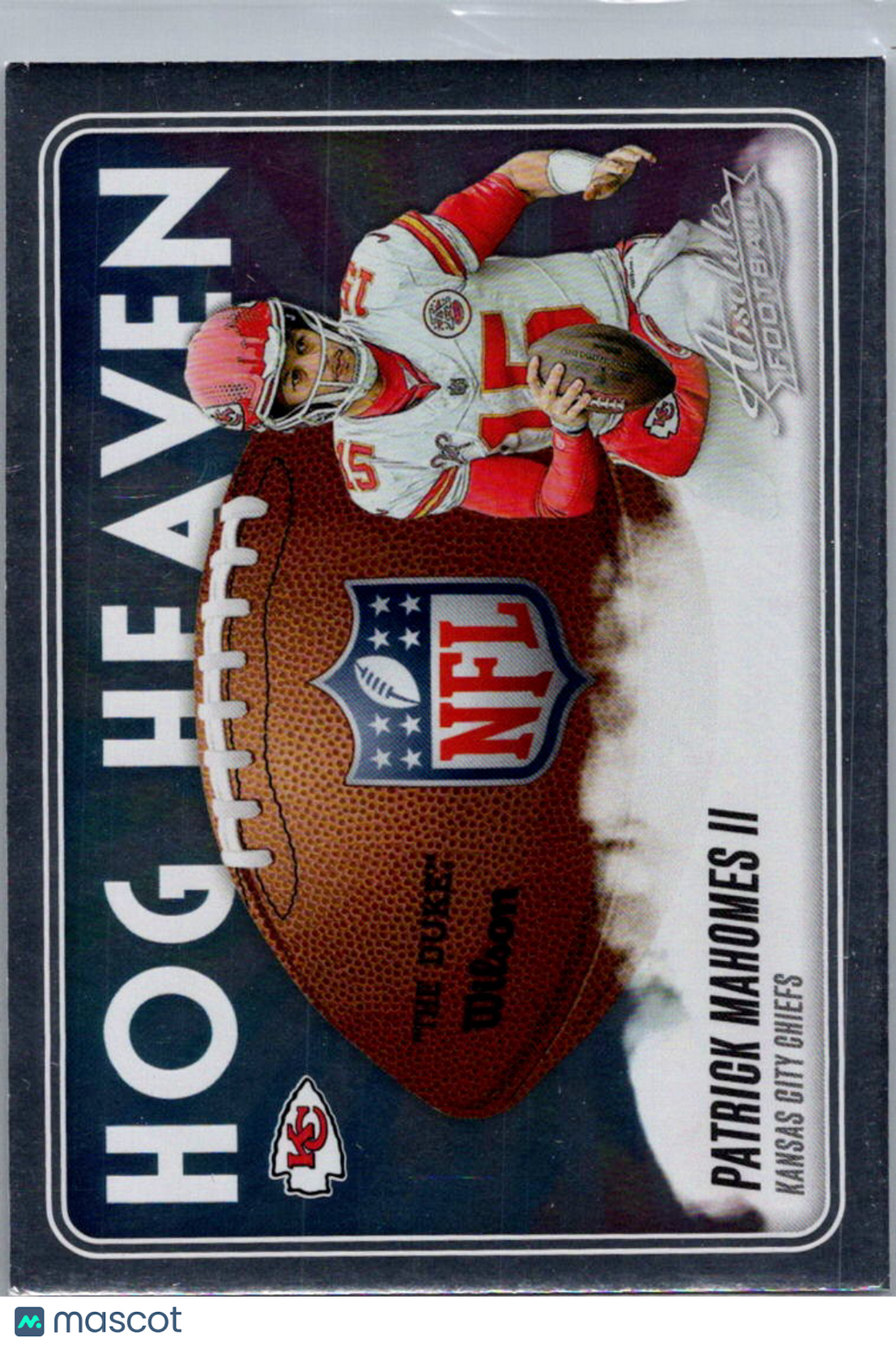 2025 Panini Absolute Football Hog Heaven Patrick Mahomes II #HH-PMS