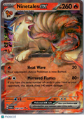 2023 Scarlet & Violet 151 Ninetales EX Holo Double Rare RR #38/165