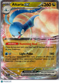 2023 Paradox Rift Altaria EX Holo Double Rare RR #140/182