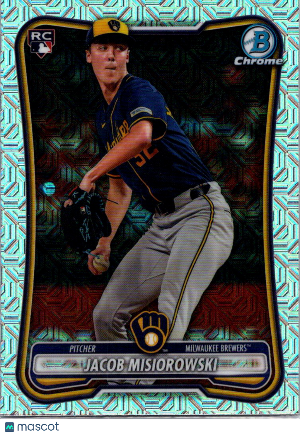 2026 Topps Bowman Chrome Jacob Misiorowski #35 Mojo Refractor RC