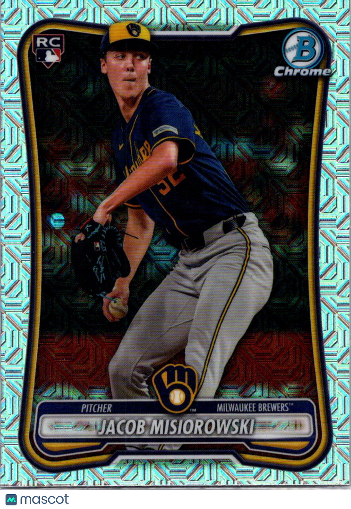 2026 Topps Bowman Chrome Jacob Misiorowski #35 Mojo Refractor RC