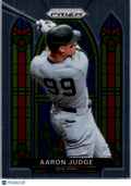 2021 Panini Prizm Baseball Aaron Judge #SG-5 Stained Glass
