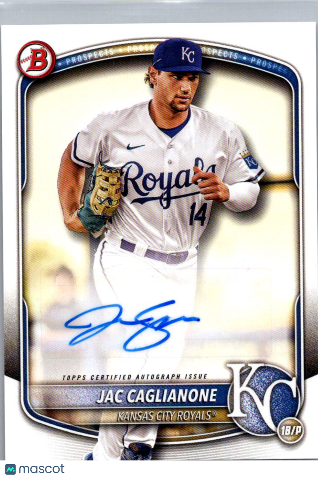 2025 Bowman Jac Caglianone #BPA-JC Auto