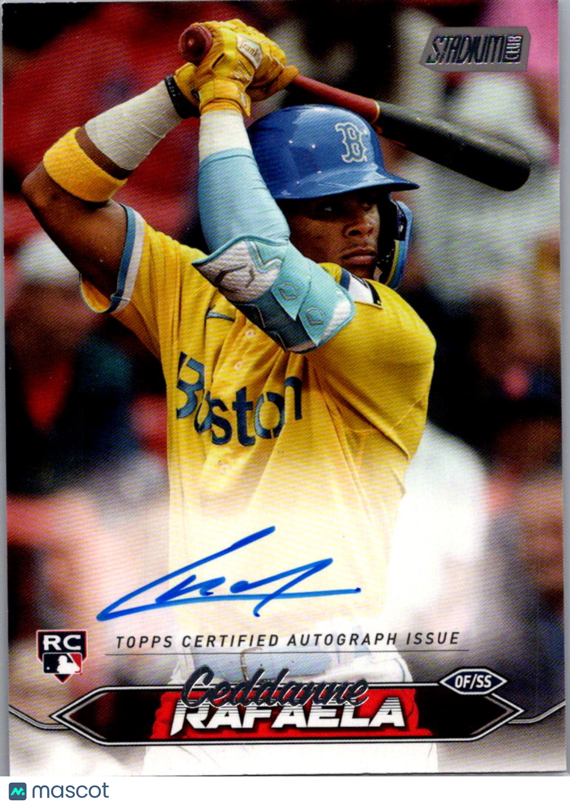 2024 Topps Stadium Club Ceddanne Rafaela #SCBA-CR RC Auto