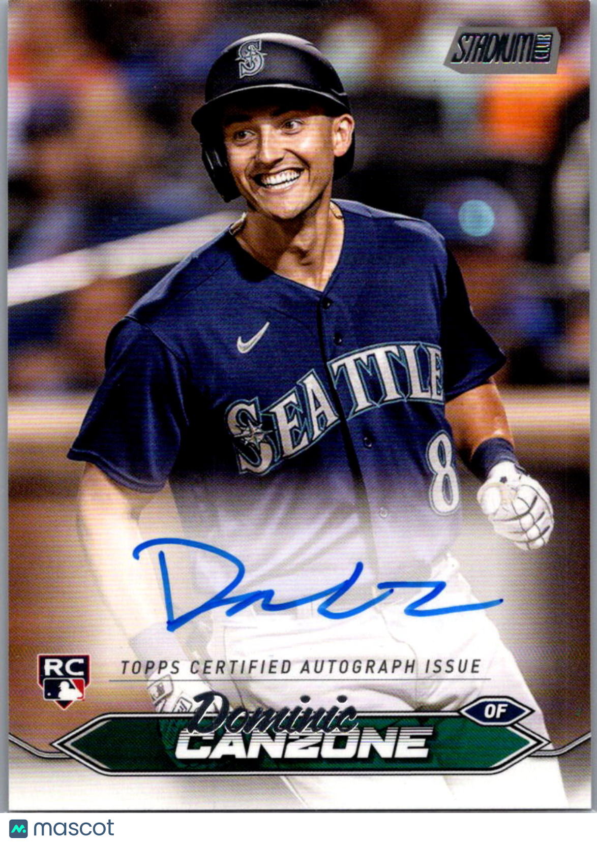 2024 Topps Stadium Club Dominic Canzone #SCBA-DC RC Auto