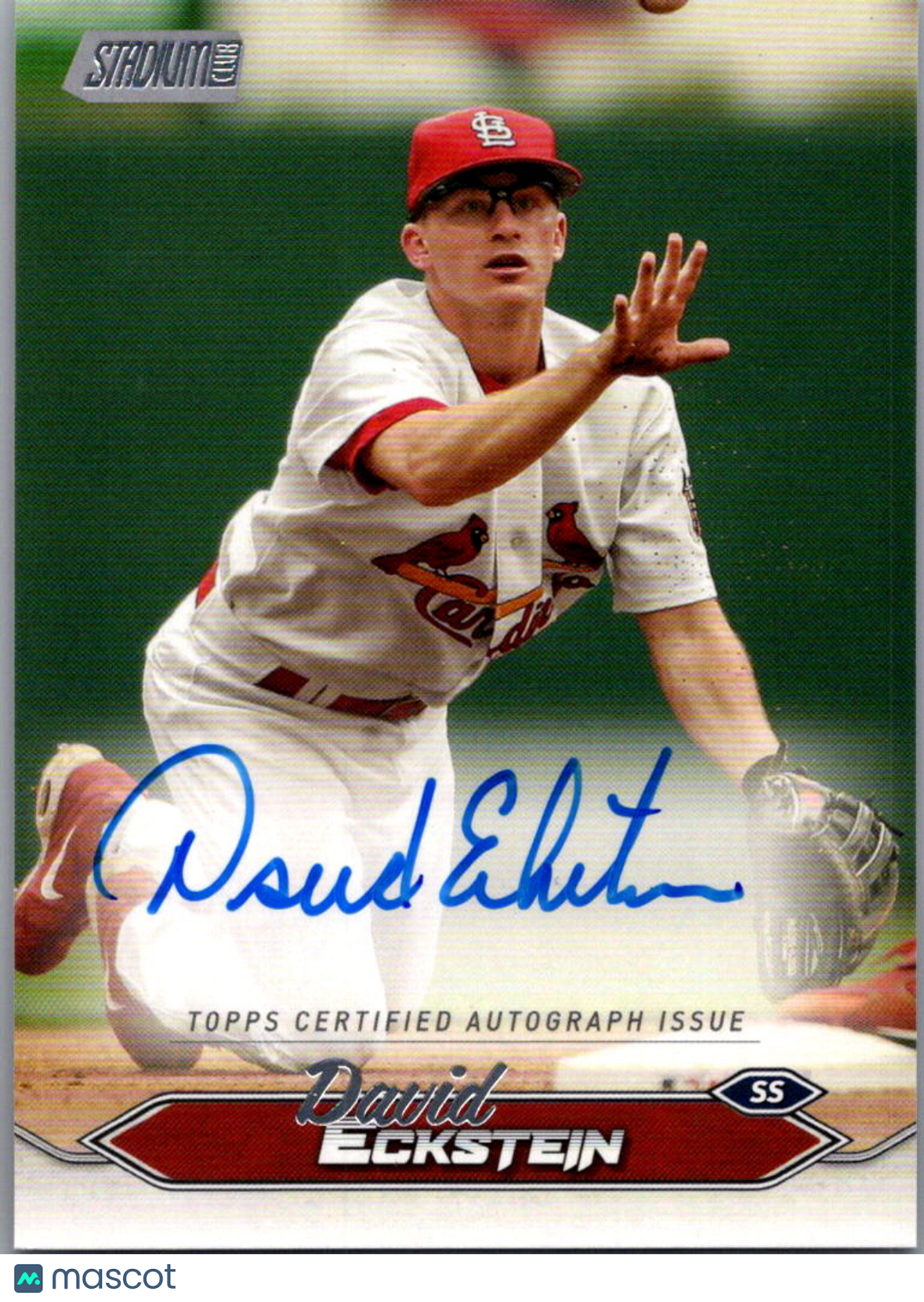 2024 Topps Stadium Club David Eckstein #SCBA-DE Auto