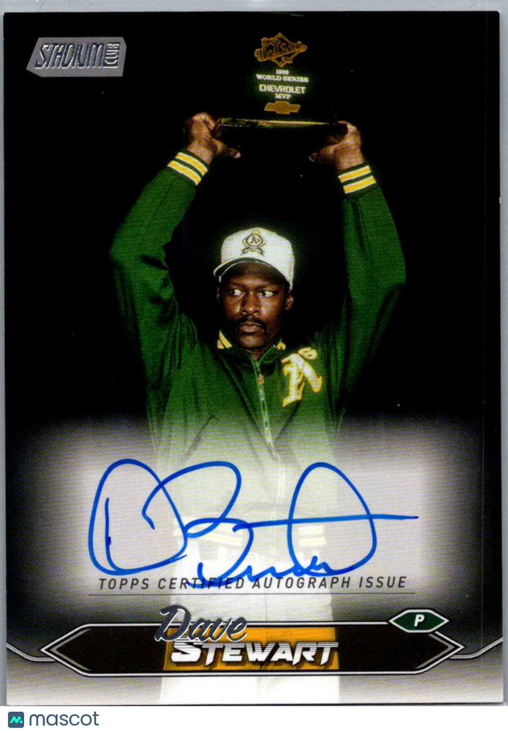 2024 Topps Stadium Club Dave Stewart #SCBA-DST Auto