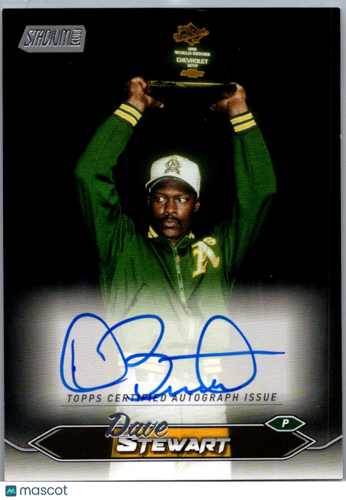 2024 Topps Stadium Club Dave Stewart #SCBA-DST Auto