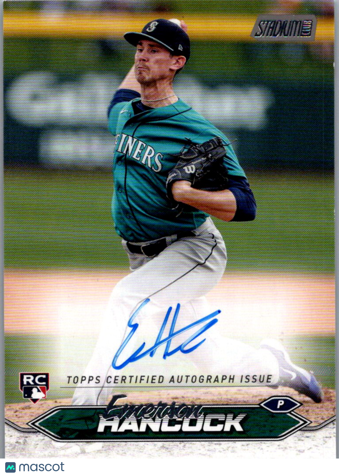 2024 Topps Stadium Club Emerson Hancock #SCBA-EH RC Auto