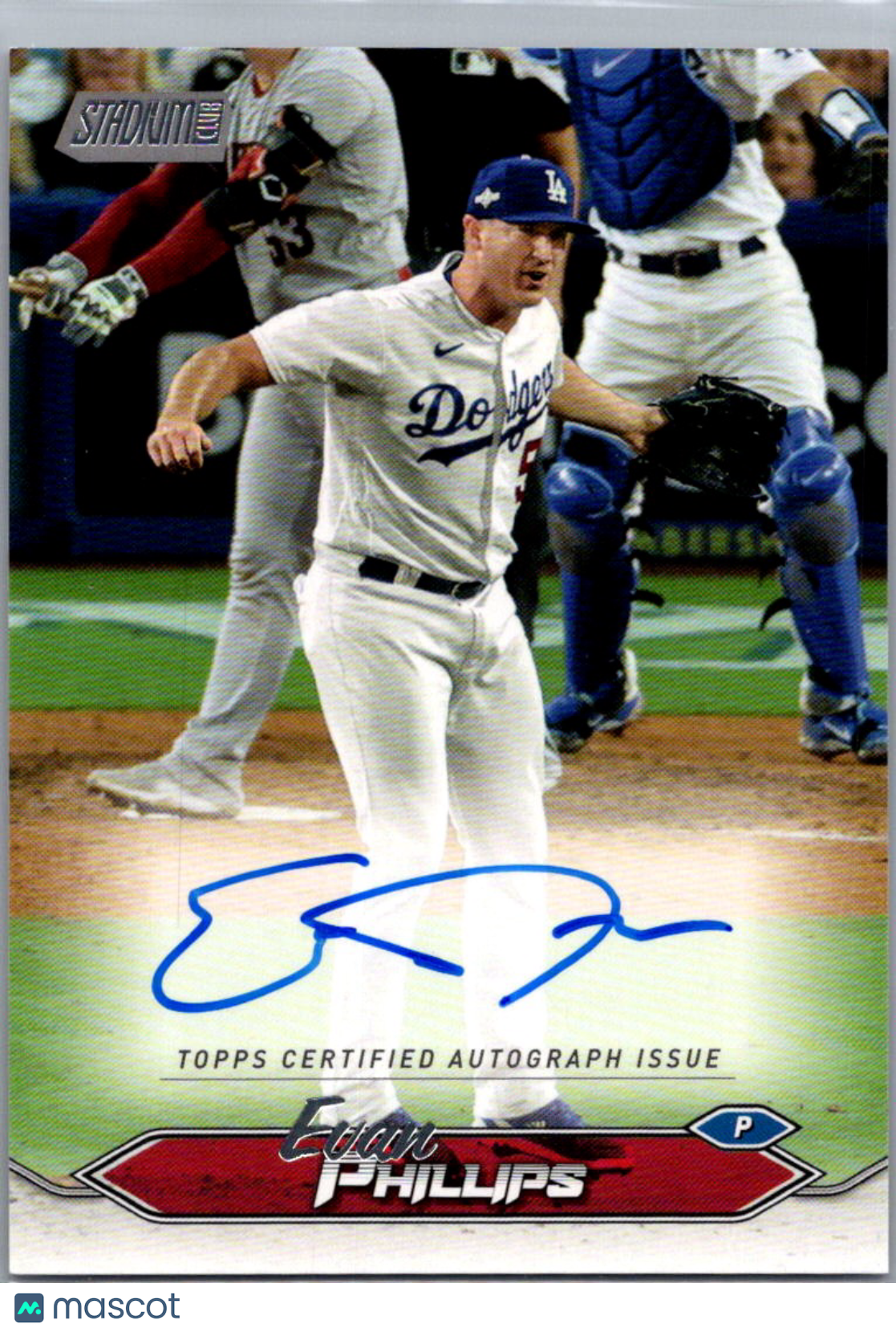 2024 Topps Stadium Club Evan Phillips #SCBA-EPP Auto