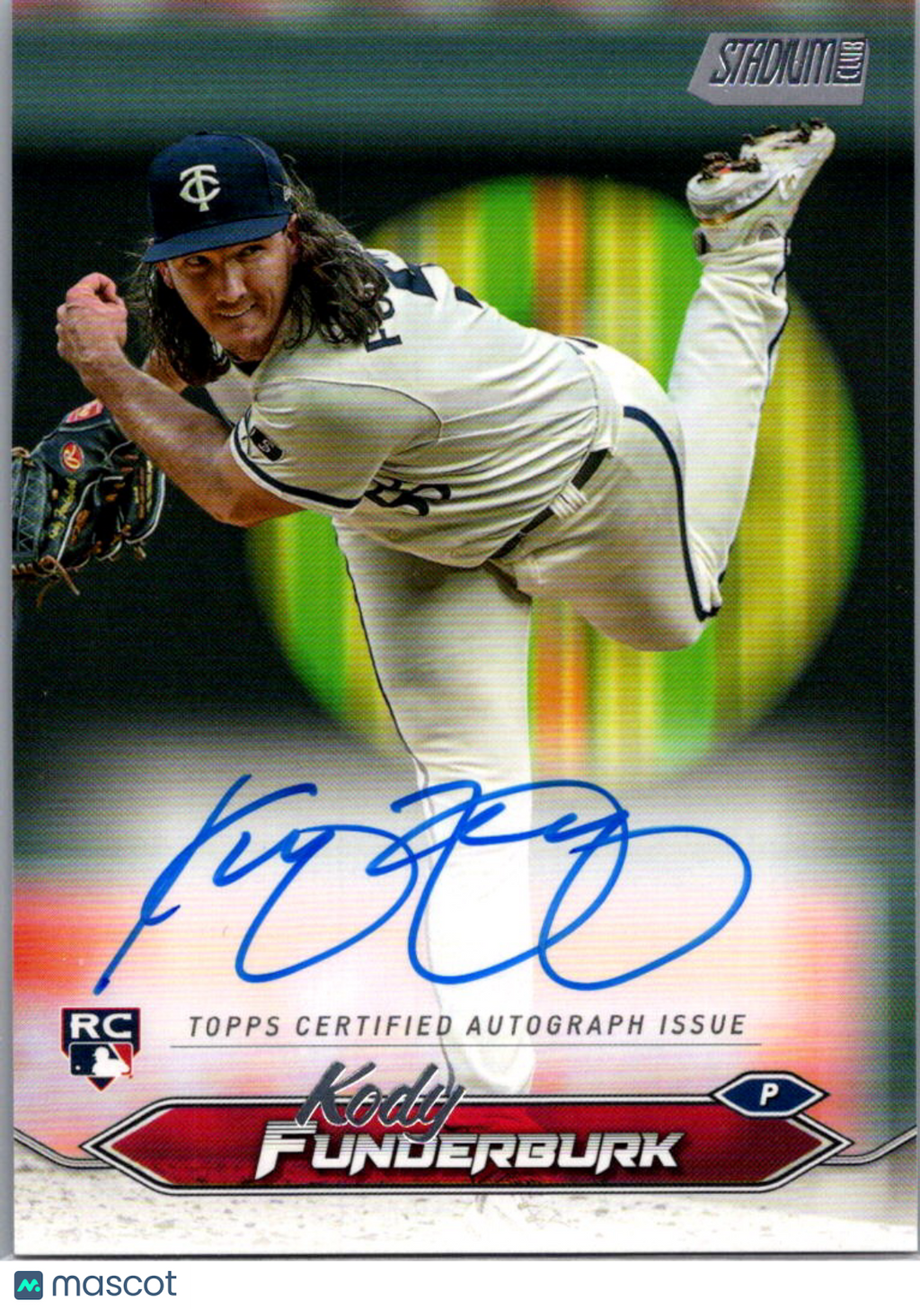 2024 Topps Stadium Club Kody Funderburk #SCBA-FUN RC Auto