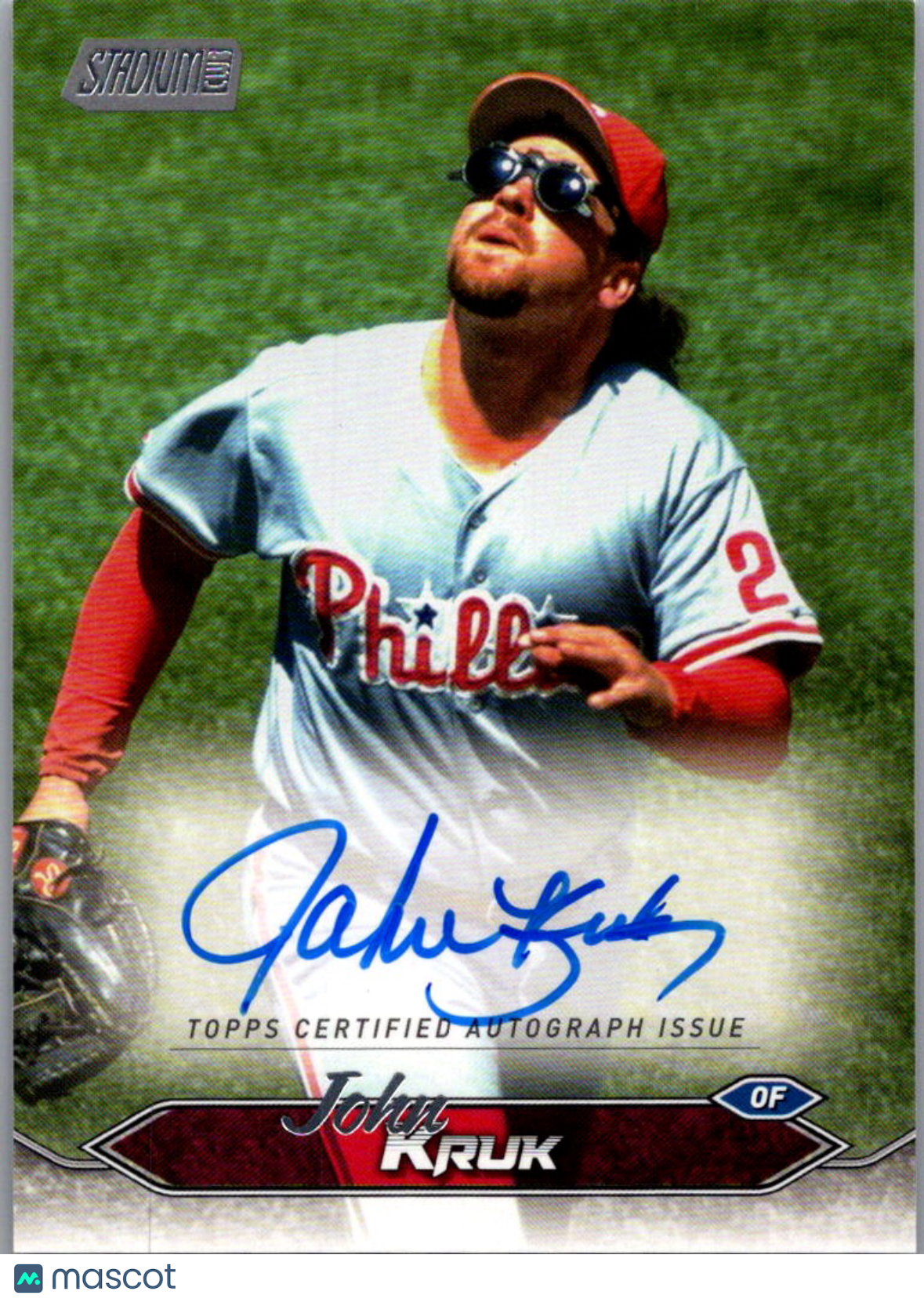 2024 Topps Stadium Club John Kruk #SCBA-JKR Auto