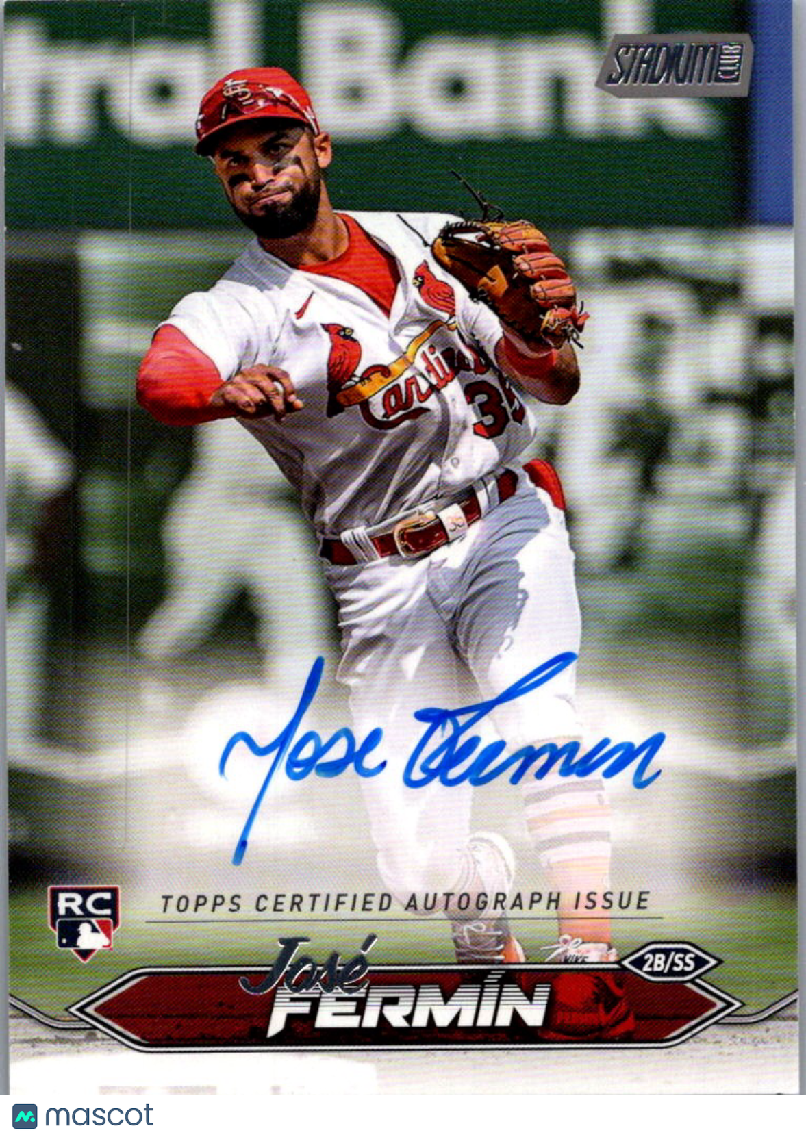 2024 Topps Stadium Club José Fermín #SCBA-JFE RC Auto