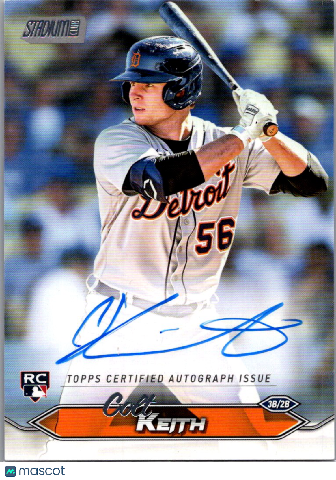 2024 Topps Stadium Club Colt Keith #SCBA-CK RC Auto