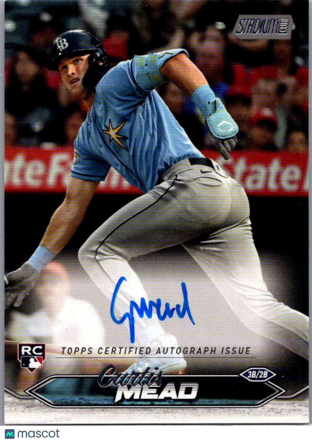2024 Topps Stadium Club Curtis Mead #SCBA-CM RC Auto