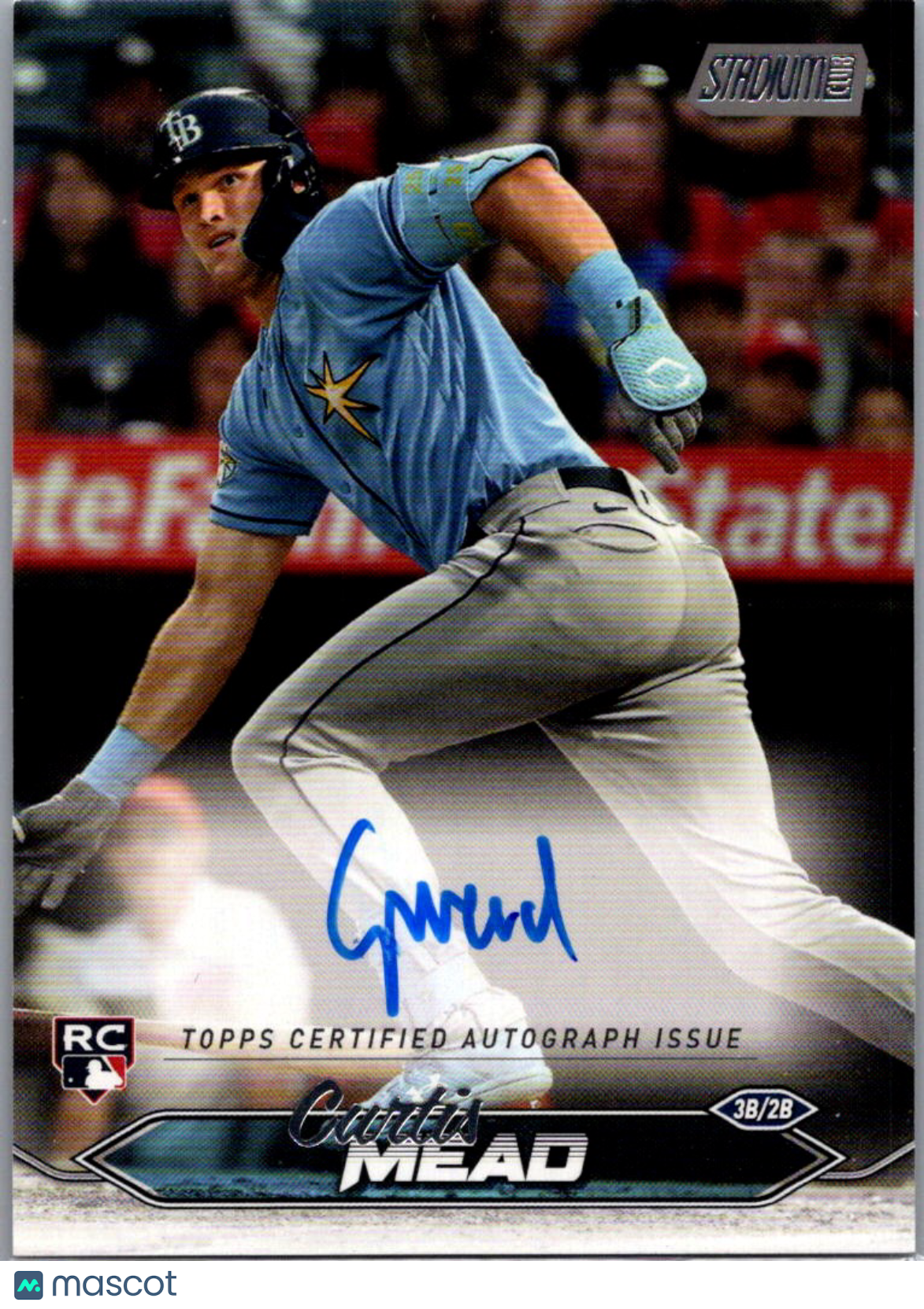 2024 Topps Stadium Club Curtis Mead #SCBA-CM RC Auto