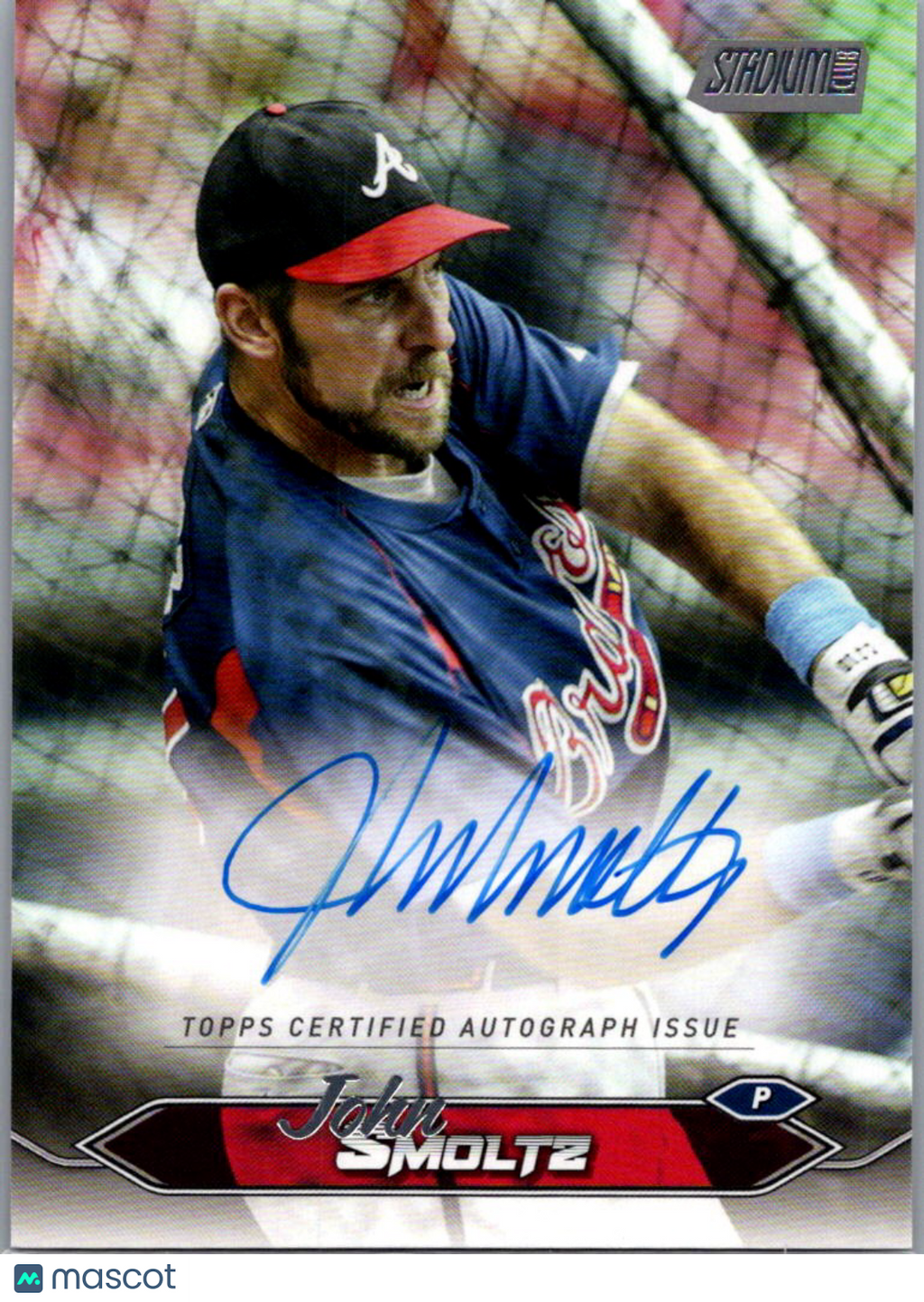 2024 Topps Stadium Club John Smoltz #SCBA-JSM Auto