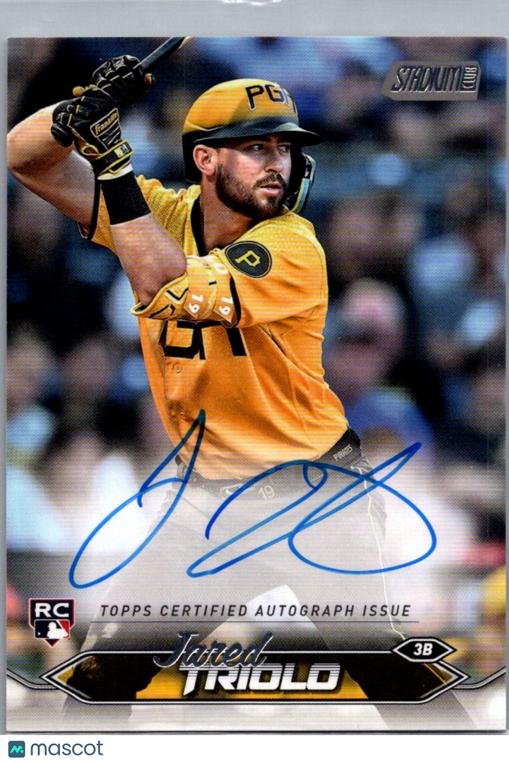 2024 Topps Stadium Club Jared Triolo #SCBA-JT RC Auto
