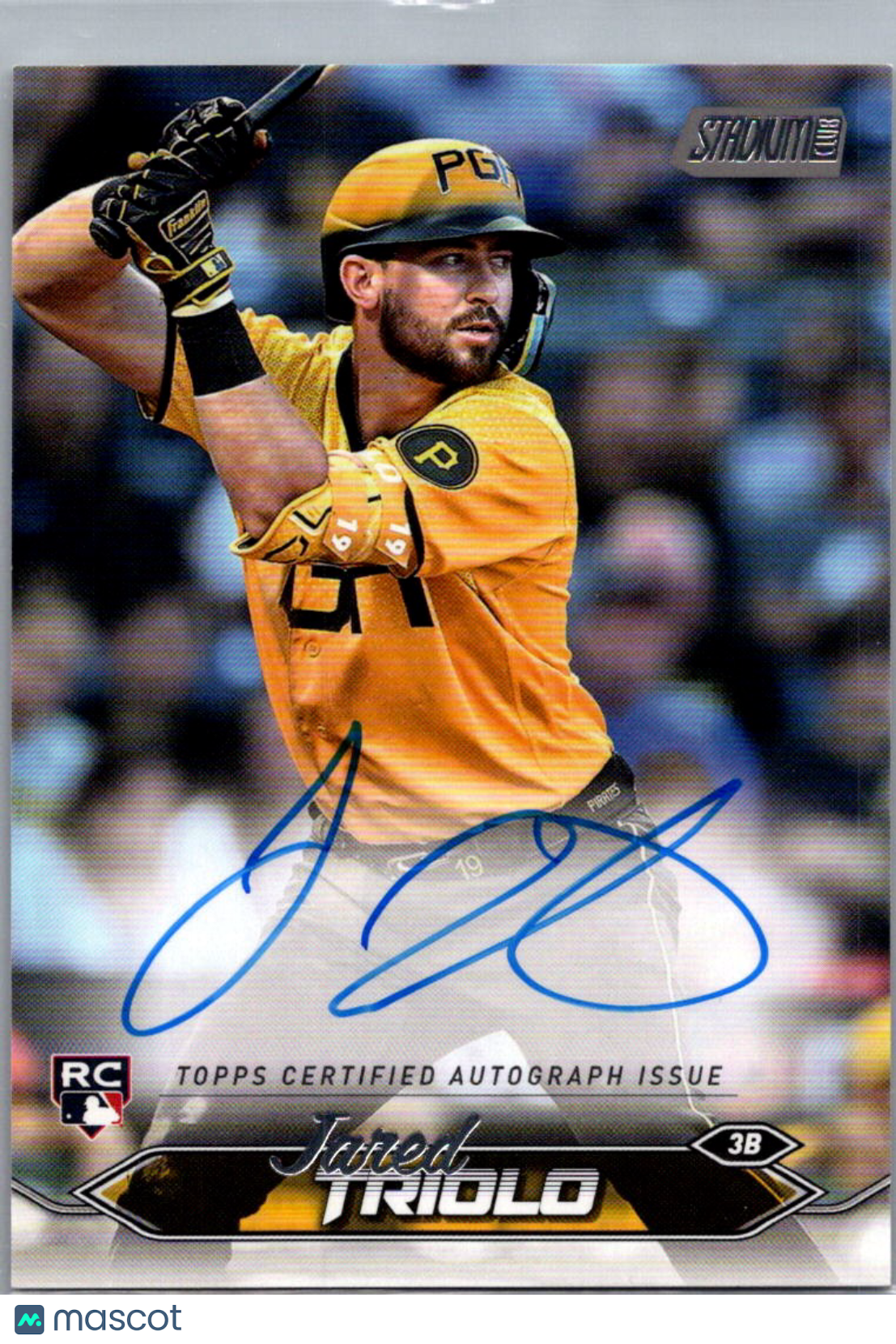 2024 Topps Stadium Club Jared Triolo #SCBA-JT RC Auto