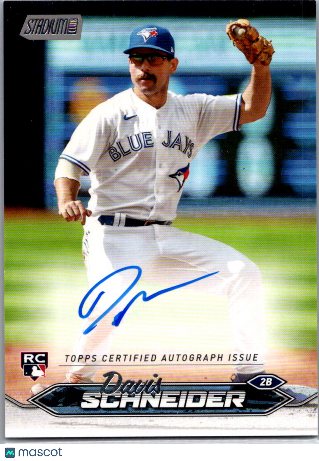 2024 Topps Stadium Club Davis Schneider #SCBA-DS RC Auto