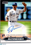 2024 Topps Stadium Club Davis Schneider #SCBA-DS RC Auto