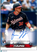 2024 Topps Stadium Club Jacob Young #SCBA-JY RC Auto
