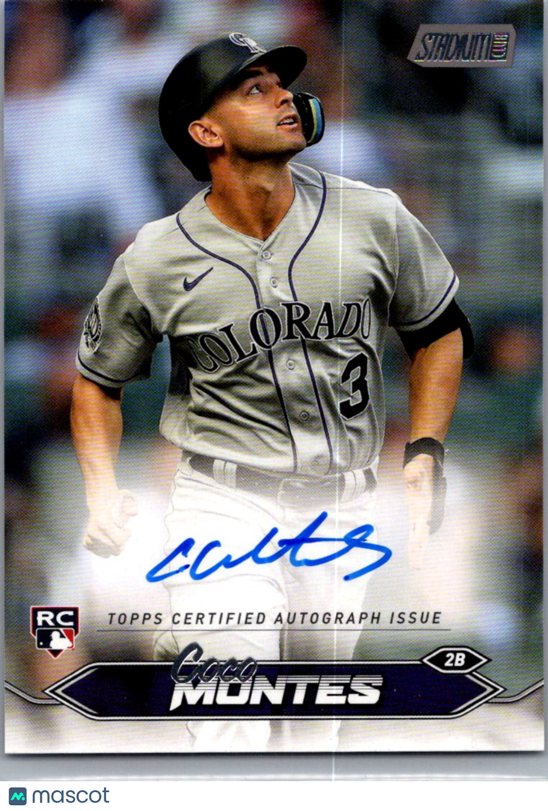 2024 Topps Stadium Club Coco Montes #SCBA-CMN RC Auto