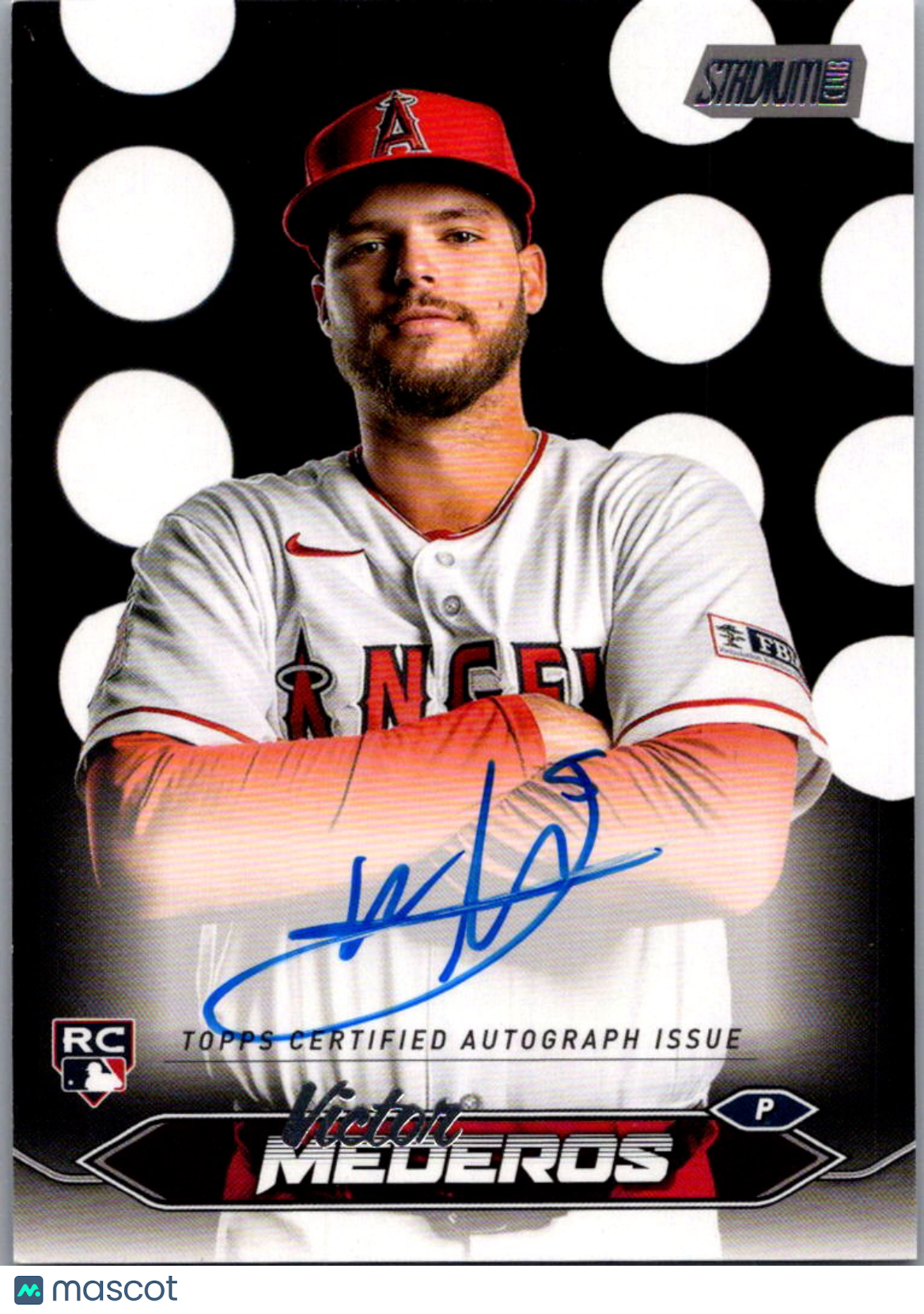2024 Topps Stadium Club Victor Mederos #SCBA-VM RC Auto