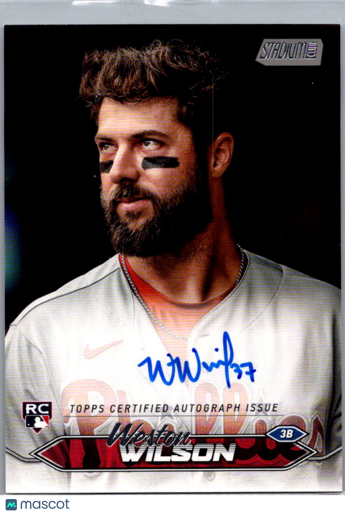2024 Topps Stadium Club Weston Wilson #SCBA-WW RC Auto
