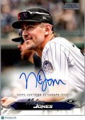 2024 Topps Stadium Club Nolan Jones #SCBA-NJ Auto