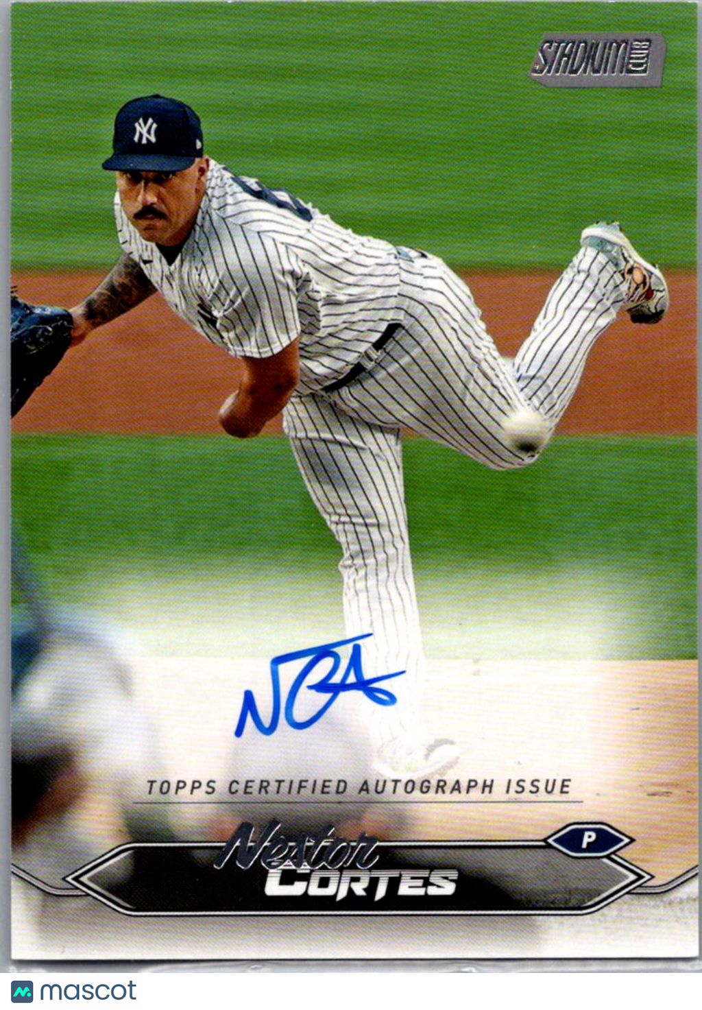 2024 Topps Stadium Club Nestor Cortes #SCBA-NC Auto
