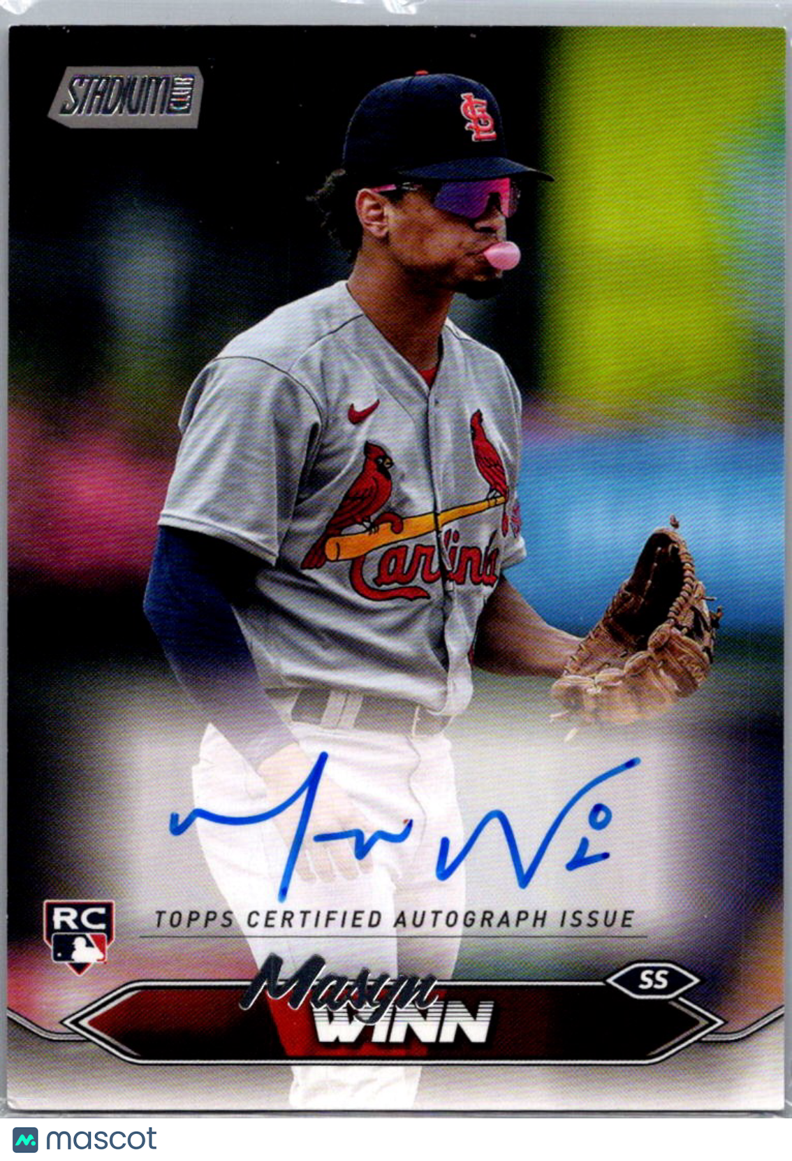 2024 Topps Stadium Club Masyn Winn #SCBA-MW RC Auto