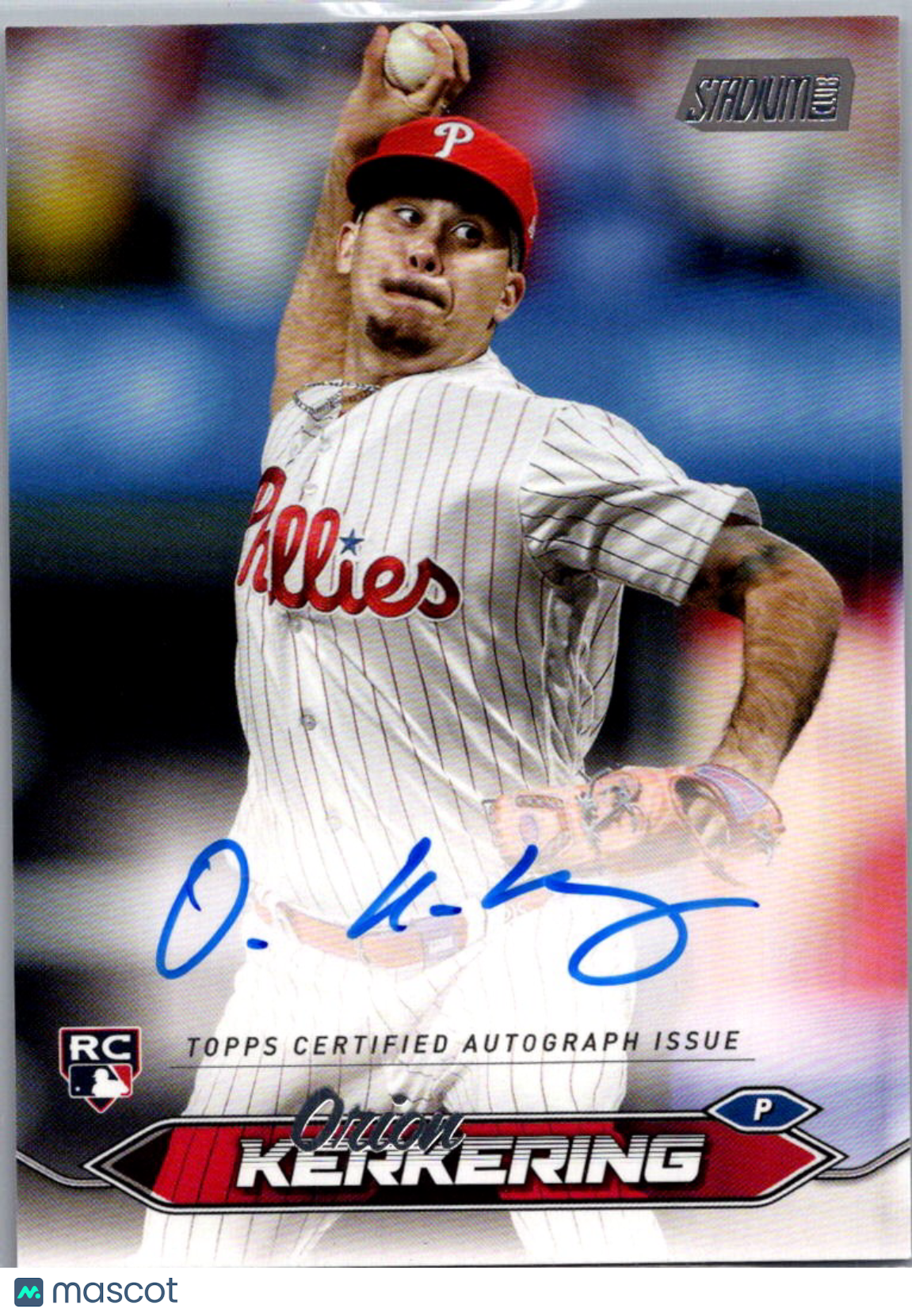 2024 Topps Stadium Club Orion Kerkering #SCBA-OK RC Auto