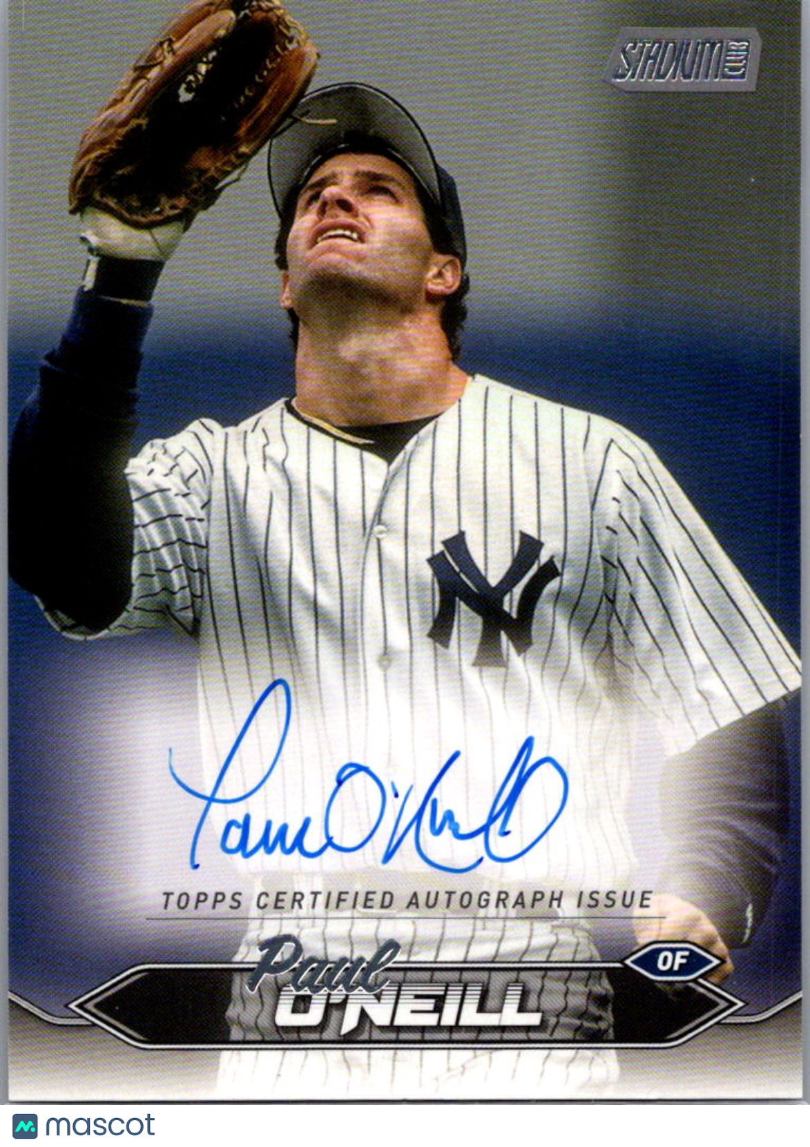 2024 Topps Stadium Club Paul O'Neill #SCBA-PO Auto