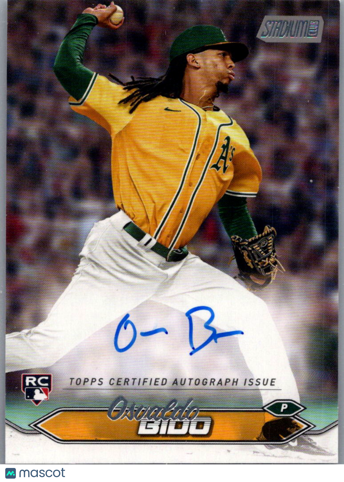2024 Topps Stadium Club Osvaldo Bido #SCBA-OBI RC Auto