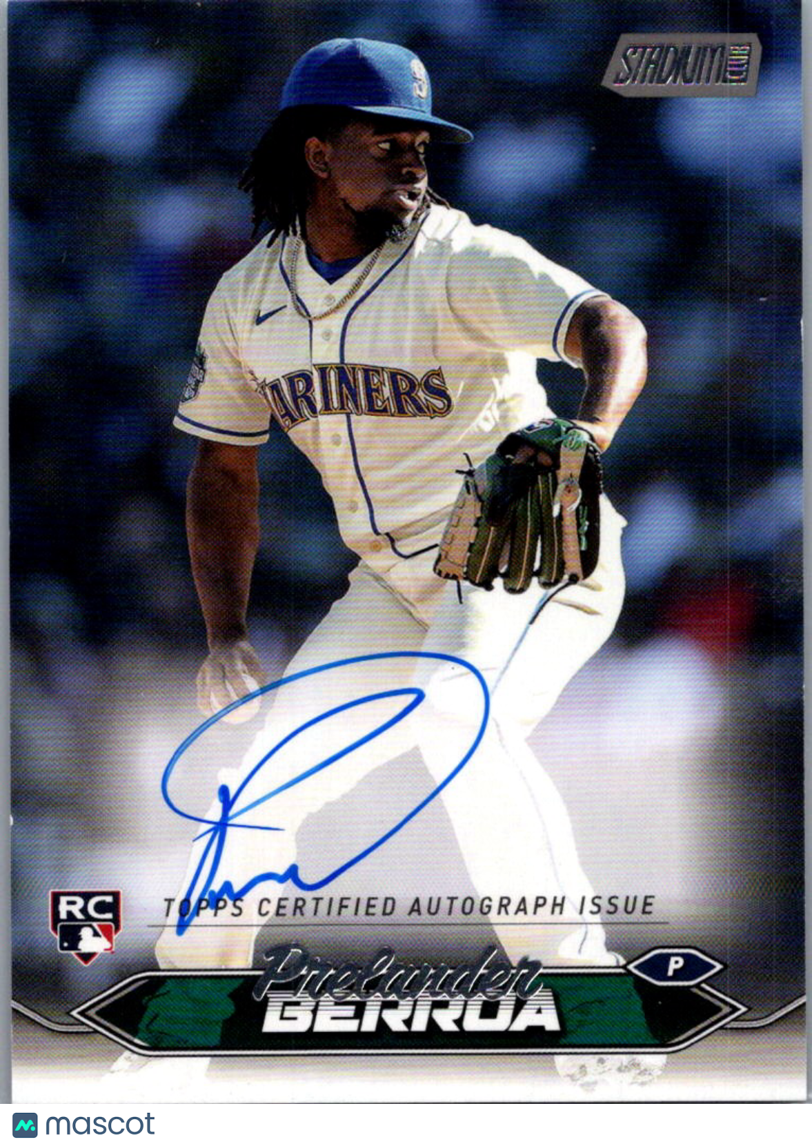 2024 Topps Stadium Club Prelander Berroa #SCBA-PB RC Auto