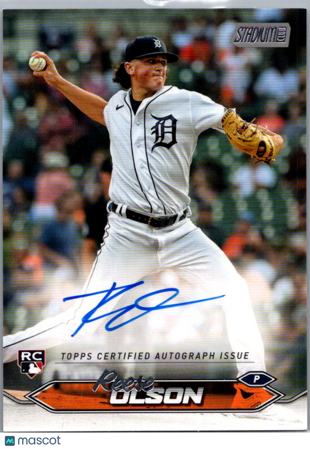 2024 Topps Stadium Club Reese Olson #SCBA-RO RC Auto