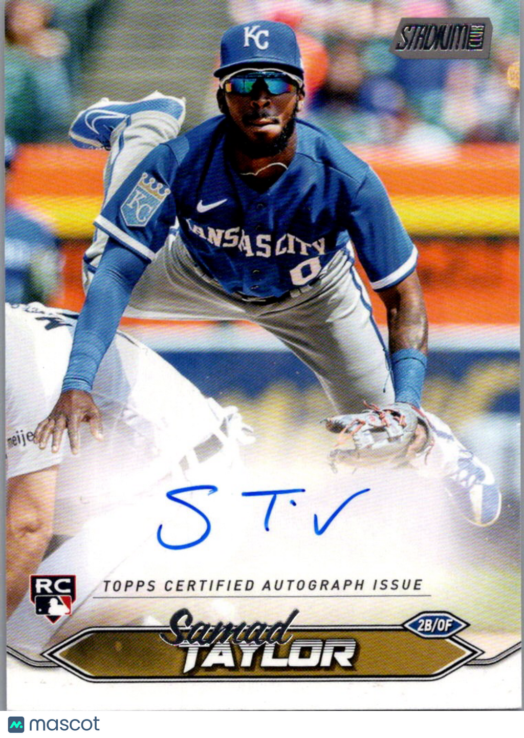 2024 Topps Stadium Club Samad Taylor #SCBA-ST RC Auto