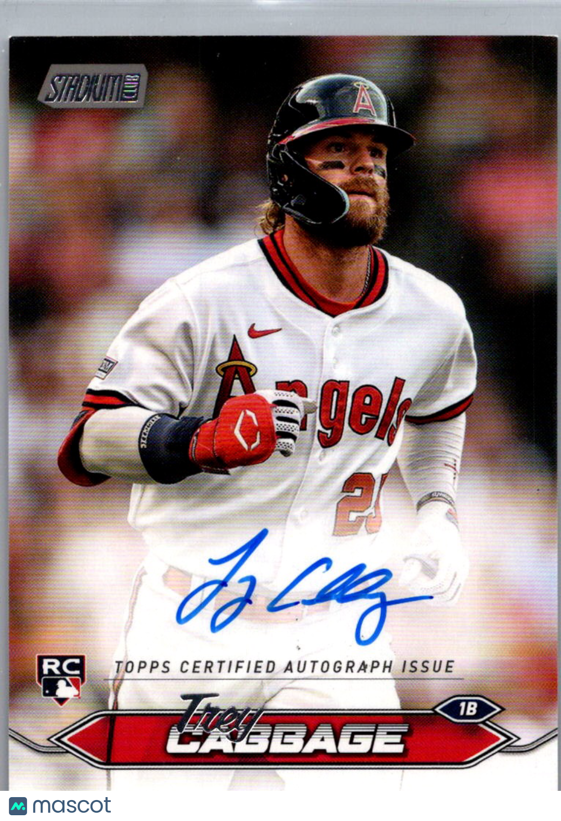 2024 Topps Stadium Club Trey Cabbage #SCBA-TC RC Auto