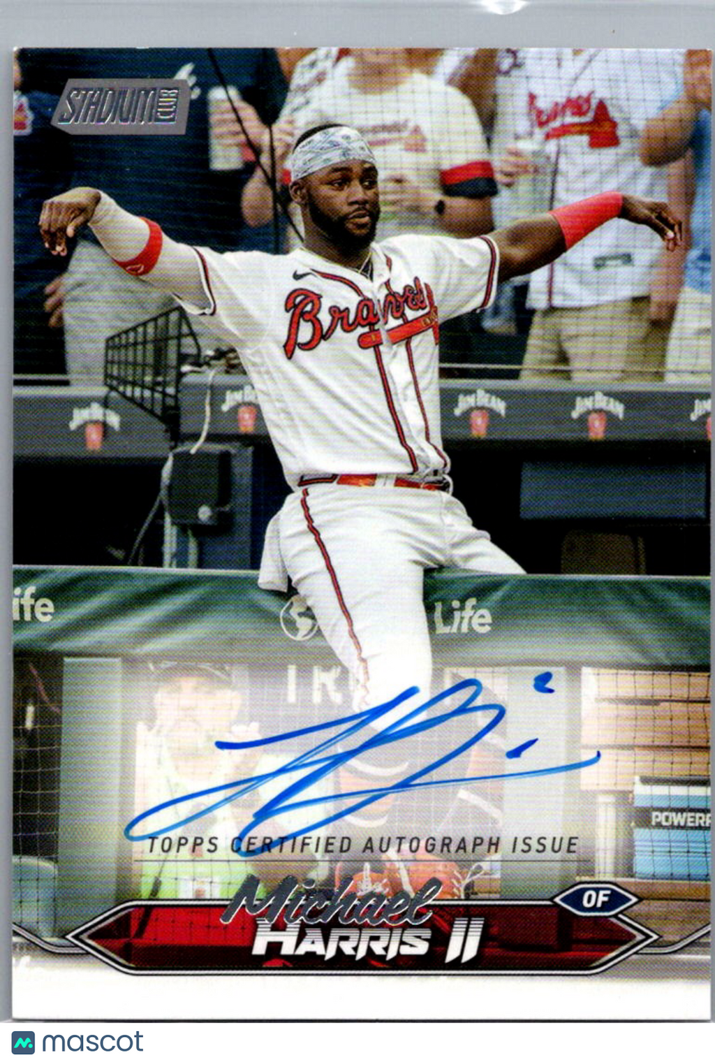 2024 Topps Stadium Club Michael Harris II #SCBA-MHA Auto