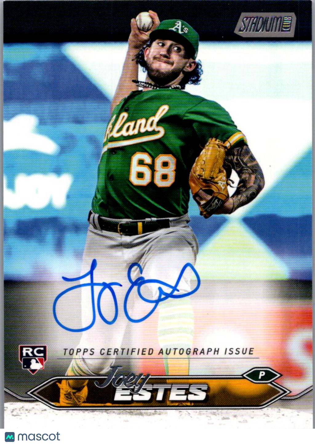 2024 Topps Stadium Club Joey Estes #SCBA-JE RC Auto
