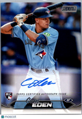 2024 Topps Stadium Club Cam Eden #SCBA-CED RC Auto