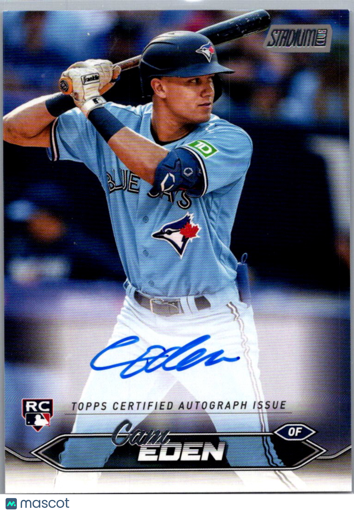 2024 Topps Stadium Club Cam Eden #SCBA-CED RC Auto