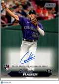 2024 Topps Stadium Club Connor Kaiser #SCBA-CKA RC Auto