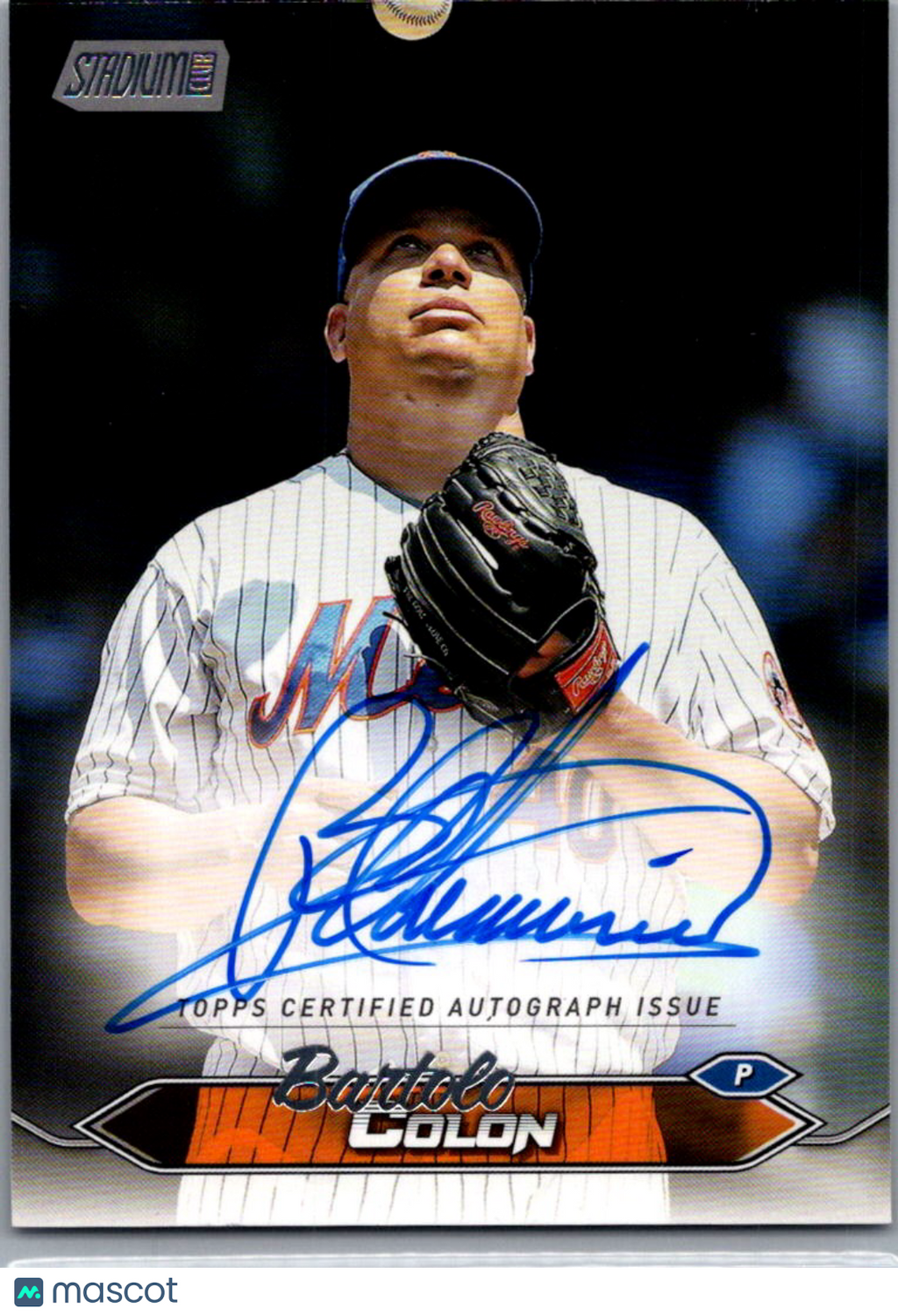 2024 Topps Stadium Club Bartolo Colon #SCBA-BC Auto